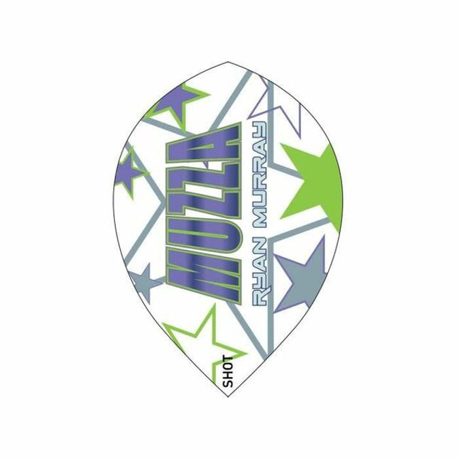 shot ryan murray dart flight set teardrop