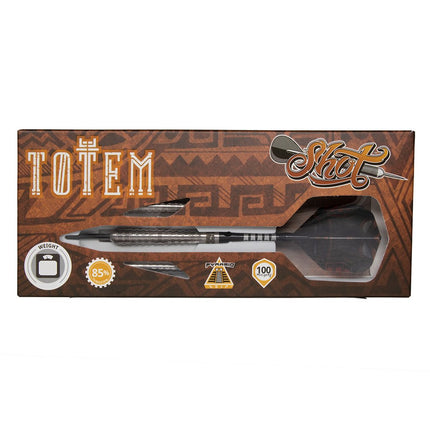 totem 1 series steel tip dart set 85 tungsten barrels