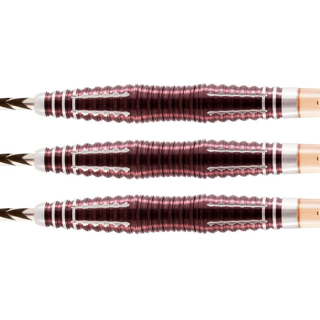 tribal weapon 3 series steel tip dart set 90 tungsten barrels