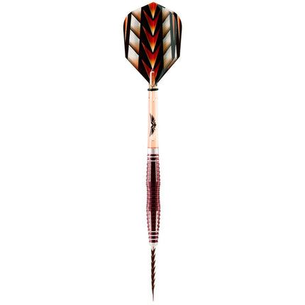 tribal weapon 3 series steel tip dart set 90 tungsten barrels