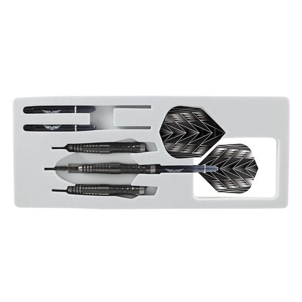 tribal weapon 4 series steel tip dart set 90 tungsten barrels