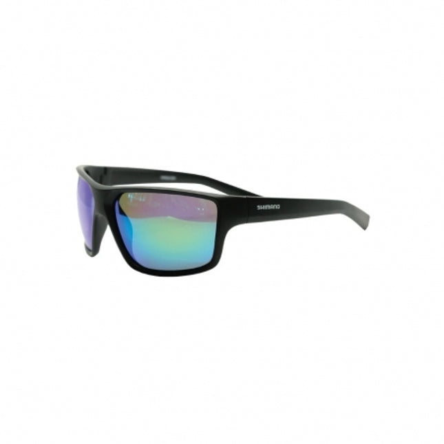 shimano sunnies vanquish matt black smoke blue mirror