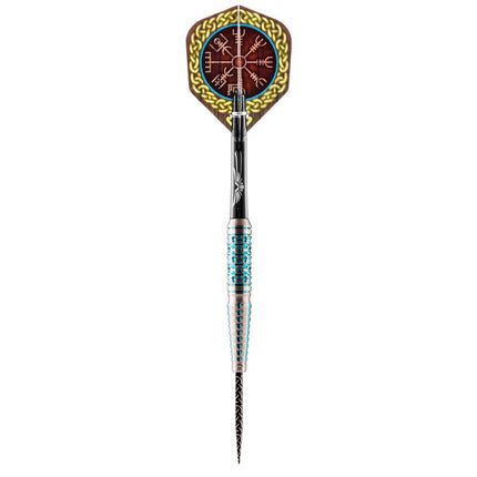viking drakkar steel tip dart set 90 tungsten barrels
