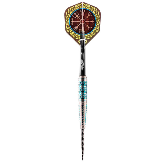 viking drakkar steel tip dart set 90 tungsten barrels