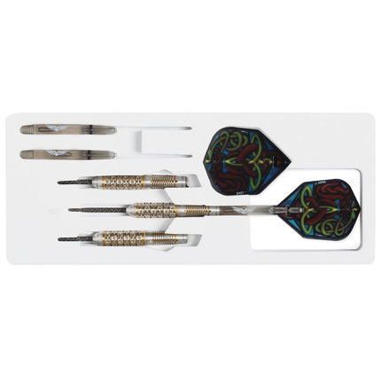 viking hammer steel tip dart set 90 tungsten barrels
