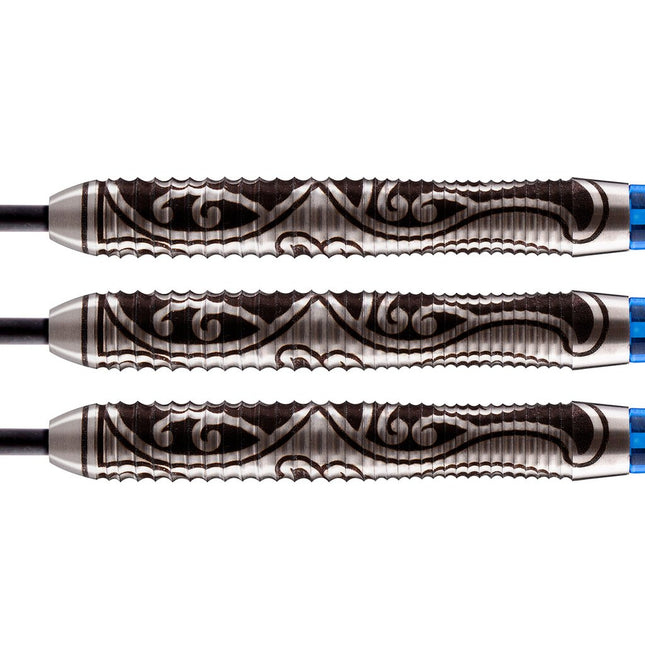 warrior tipu steel tip dart set 80 tungsten