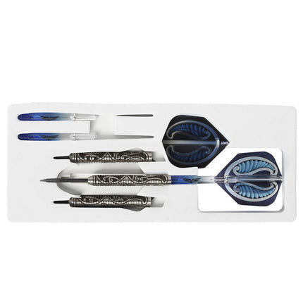 warrior tipu steel tip dart set 80 tungsten