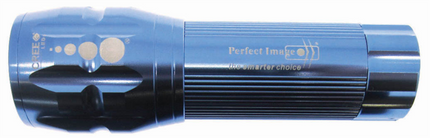 perfect image high power zoom torch blue