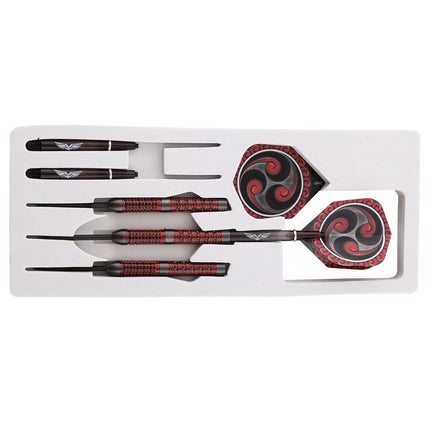 ronin yu 1 series steel tip dart set 95 tungsten barrels