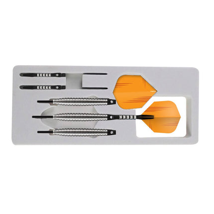 zen dojo steel tip dart set 80 tungsten barrels
