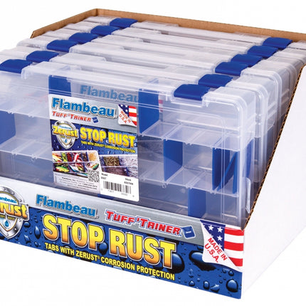 flambeau tackle box tuff tainer z rust f1002