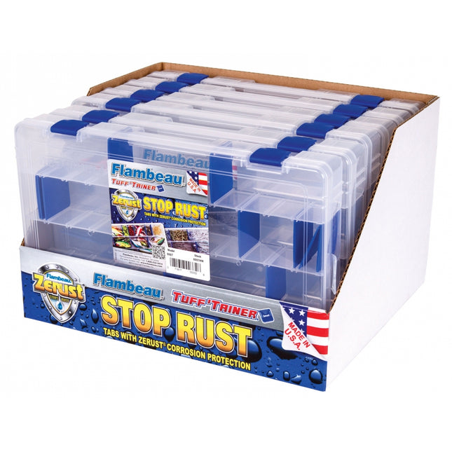 flambeau tackle box tuff tainer z rust f1002