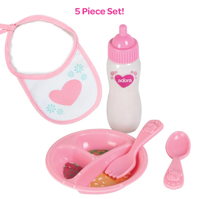 magic feeding set 5 pcs