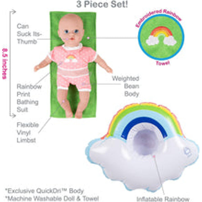splashtime baby tot over the rainbow