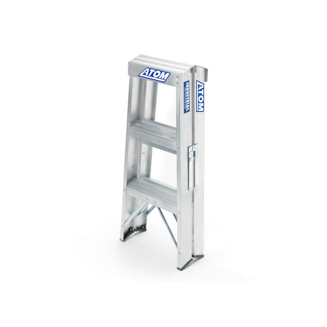 atom step ladder double sided 3 step