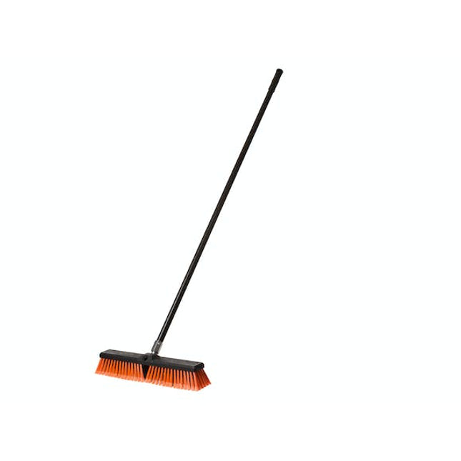 browns maxi platform pvc metal broom complete 450 mm