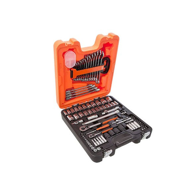 bahco 94 piece 1 4 1 2 drive socket spanner set