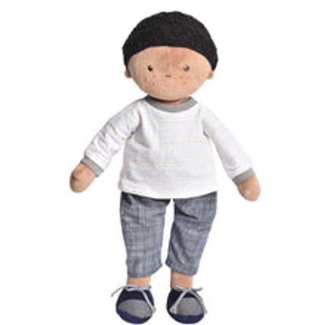 jayden dark skin boy natural sustainable ethical handmade 42 cm