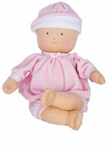 cherub baby girl in pink