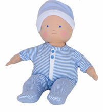 cherub baby boy in blue