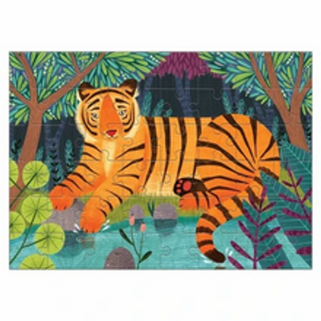 bengal tiger mini puzzle