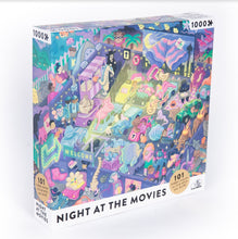 night at the movies puzzle game 1000 pcs