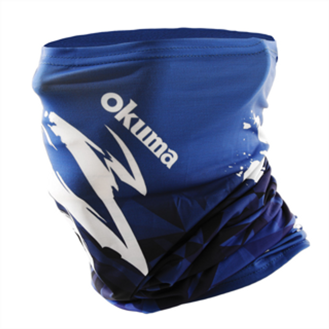 okuma fishing mask sunshield blue buff