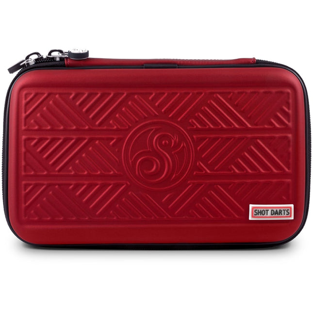 shot tactical case red