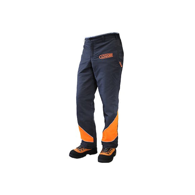 clogger chainsaw chaps clipped small