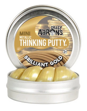 metallic brilliant gold mini