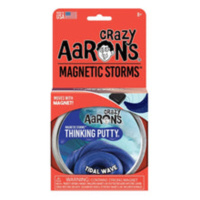 tidal wave super magnetic putty 10 cm tin includes magnet
