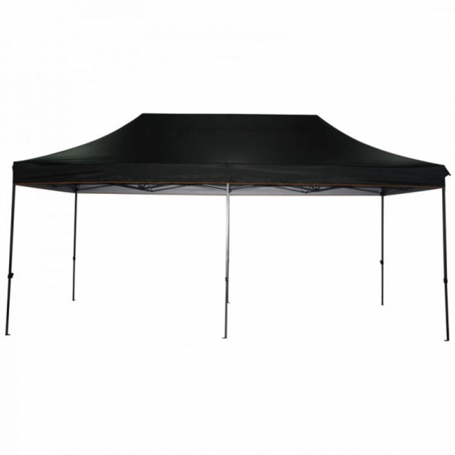gazebo 3 mx 6 m black