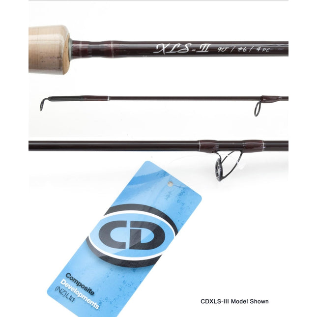 cd rods xls fly rod 4pce 9ft 8