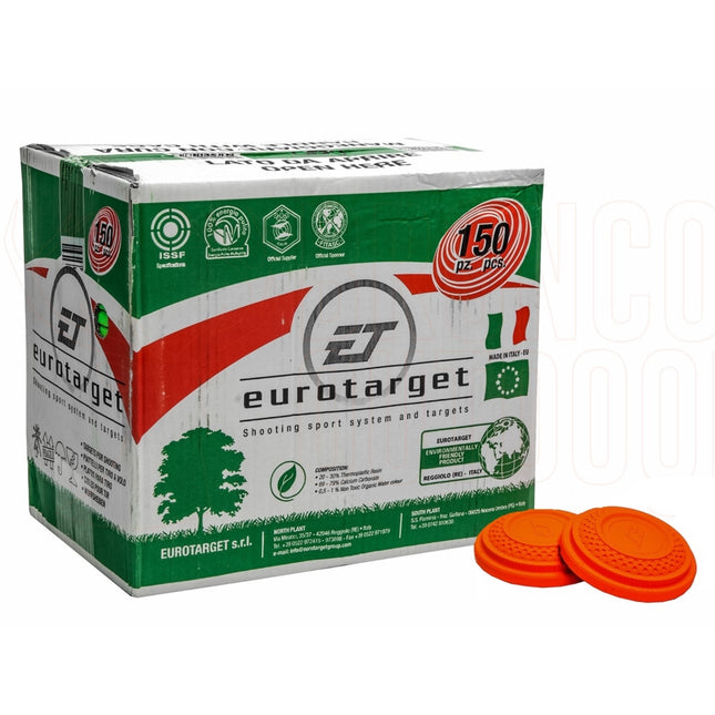 euro clay targets red 2000 132pcs 2