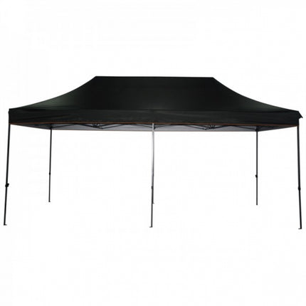 gazebo 3 mx 6 m black with side walls