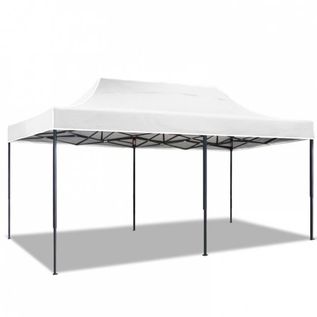 gazebo 3 mx 6 m white