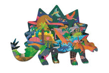 dinosaurs 300 piece shaped scene puzzle