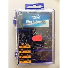 jarvis walker asstd black suicide hook pack 2