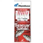 hayabusa sabiki ex030 red shrimp 10