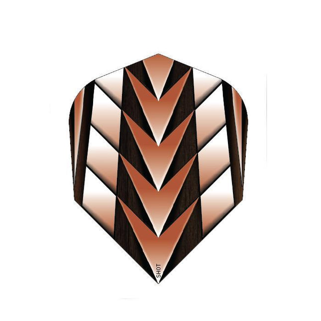 tribal weapon dart flight set small standard