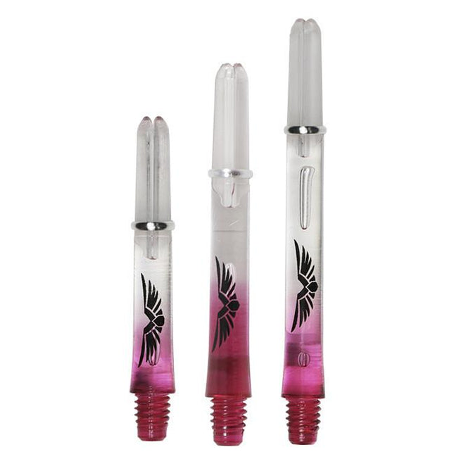 eagle claw dart shafts clear red