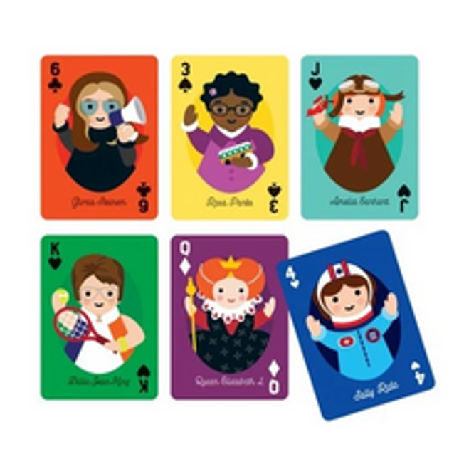 little feminist playing cards