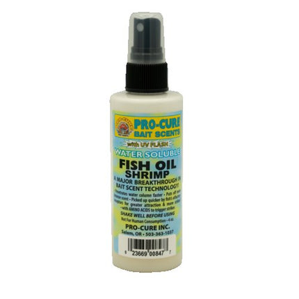pro cure sent skirt spray shrimp oil 4oz