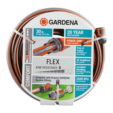 gardena garden hose comfort flex 13 mm set 30 m