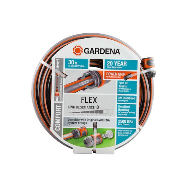 gardena garden hose comfort flex 13 mm set 30 m