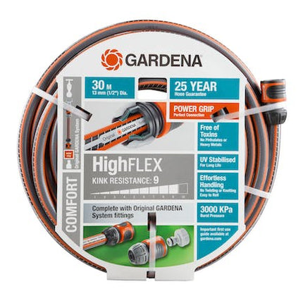 gardena garden hose comfort high flex 13 mm set 30 m