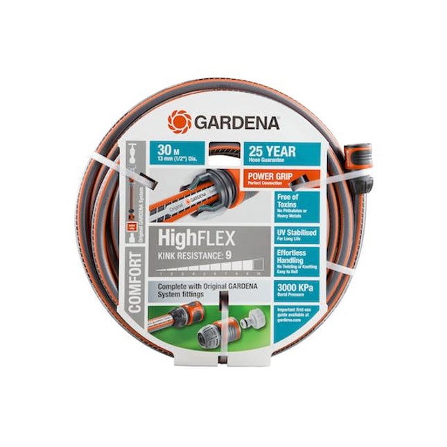 gardena garden hose comfort high flex 13 mm set 30 m