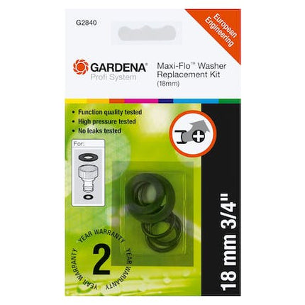 gardena maxi flo washer kit for tap adaptors