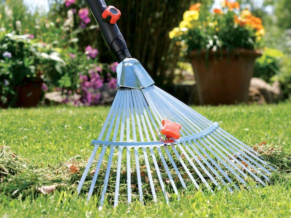 Scopa rastrello 43 cm Gardena Combisystem acquista da OBI Scopa rastrello 43 cm Gardena Combisystem acquista da OBI