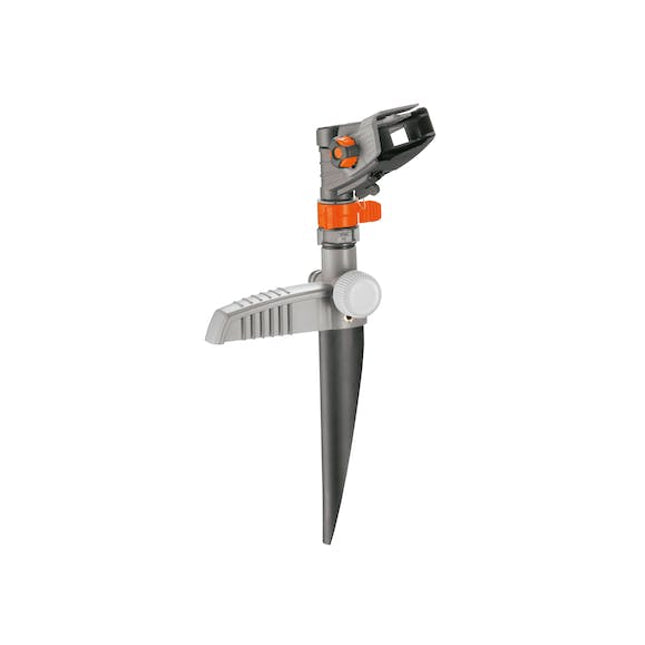 gardena pulse spike sprinkler comfort full part circle